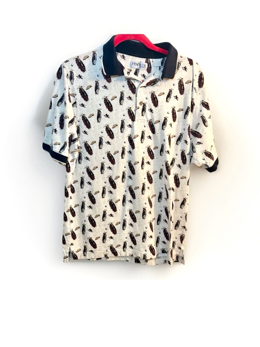 Vintage Penguin Sport Golf Polo Shirt Men’s